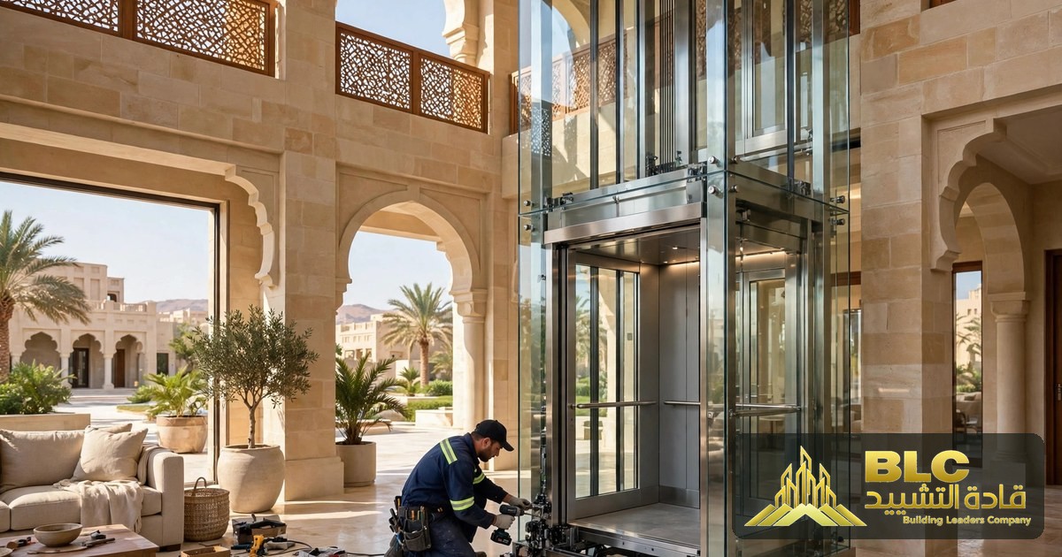 مصعد منزلي لفيلتك في المدينة المنورة 2026: الأنواع والأسعار ودليل الاختيار الصح