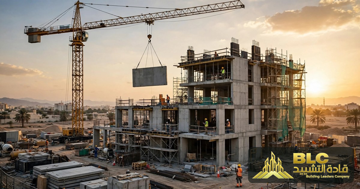 البناء الحديث في المدينة المنورة 2026: تقنيات تختصر وقتك وتوفر فلوسك
