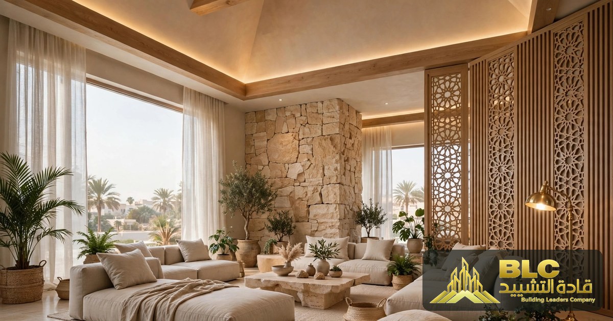 ديكور الفلل في المدينة المنورة 2026: 7 اتجاهات تخلي بيتك تحفة تعيش معك